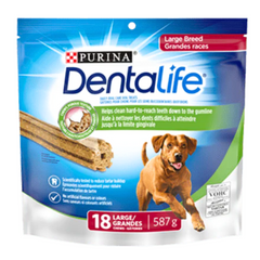 DentaLife Daily Oral Care Dog Treats DentaLife Daily Dog Chews – 8-Ridge Design for Deep Gumline Cleaning