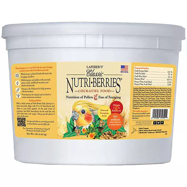 Lafeber's® Nutri-Berries Cockatiel Bird Food