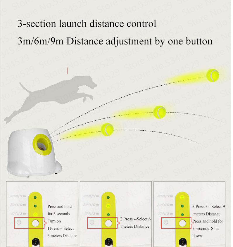 Automatic Pet Ball Launcher