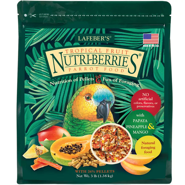 Lafeber's® Nutri-Berries Tropical Fruit Parrot Food