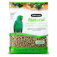 ZuPreem® Natural Parrot & Conure Bird Food