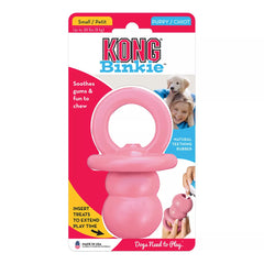 KONG® Binkie Treat Dispensing Puppy Toy (COLOR VARIES)