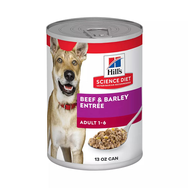 Hill's® Science Diet® Adult Wet Dog Food - Beef & Barley, 13 oz