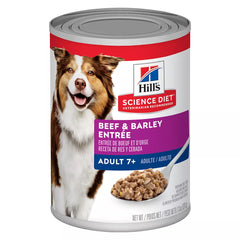 Hill's® Science Diet® Senior 7+ Wet Dog Food - Beef & Barley, 13 oz