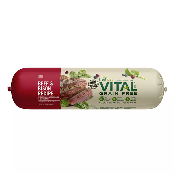 Freshpet® Vital™Grain Free Beef & Bison Adult Dog Food