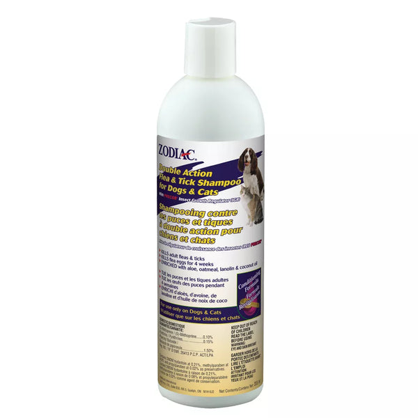 ZODIAC® Flea & Tick Double Action Pet Shampoo