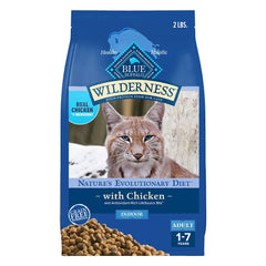 Blue Buffalo Wilderness Indoor Adult Dry Cat Food - Grain Free, Chicken