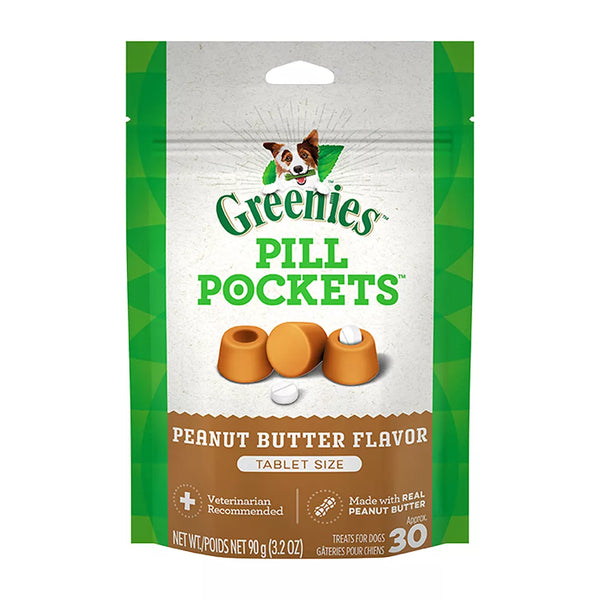 Greenies Pill Pockets Dog Treats for Tablets - Peanut Butter