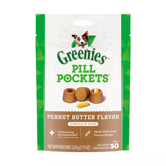 Greenies Pill Pockets Capsule Sized Peanut Butter Flavored Dog Treats - Pill Adminstration Assistant