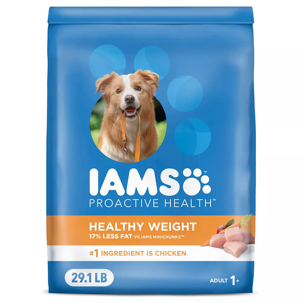 Iams Healthy Weight Control Adult Dry Dog Food with Real Chicken