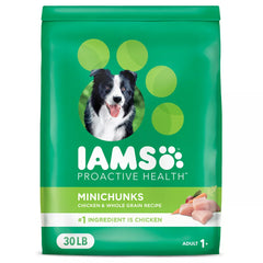 IAMS™ Proactive Health Adult Dry Dog Food - High-Protein, Mini Chunks, Chicken & Whole Grains
