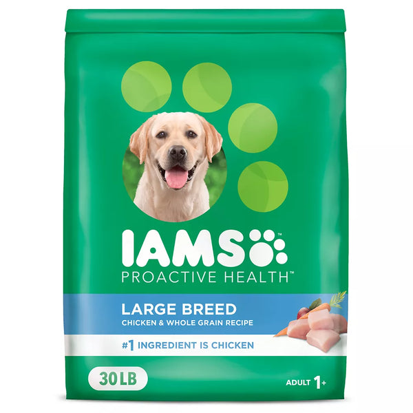 Iams Proactive Health Large Breed Adult Dry Dog Food with Real Chicken & Whole Grains