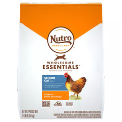 Nutro Wholesome Essentials™ Indoor Senior Dry Cat Food - Natural, Chicken & Brown Rice