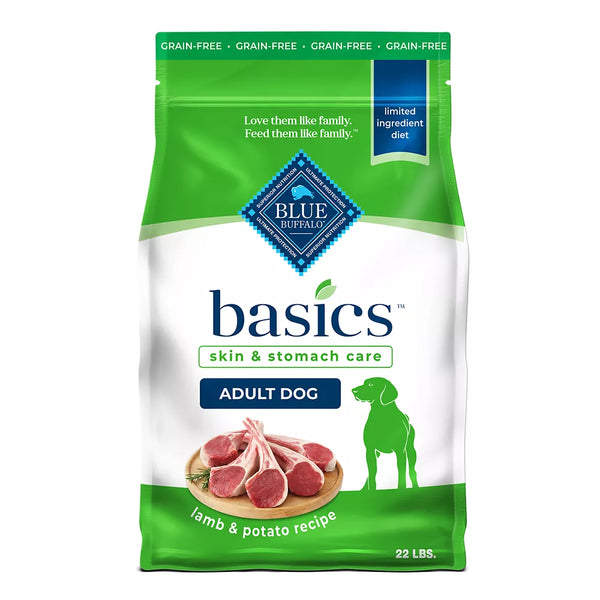 Blue Buffalo® Basics™ Skin & Stomach Care Adult Dog Dry Food - Grain Free, Lamb & Potato