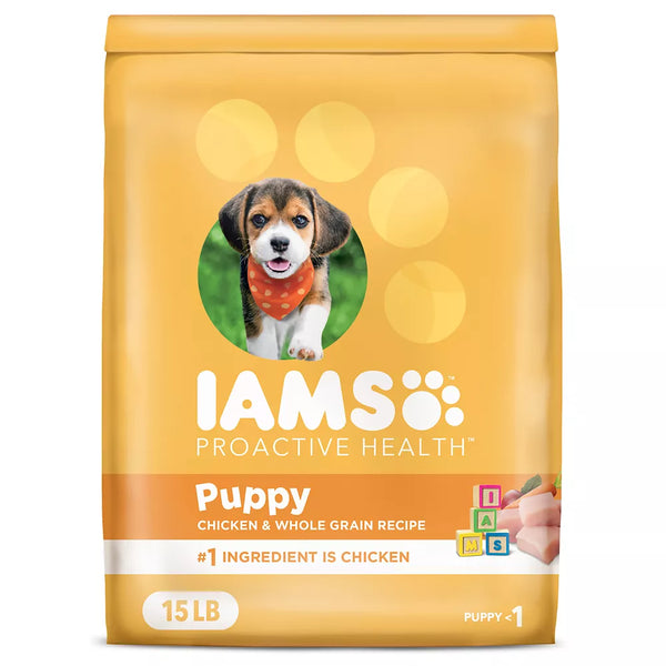 IAMS™ Proactive Health Puppy Dry Dog Food - Healthy Development, Chicken & Whole Grains