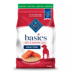 Blue Buffalo® Basics™ Skin & Stomach Care Adult Dog Dry Food - Grain Free, Salmon & Potato