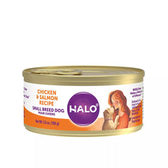 HALO® Small Breed Adult Dog Food - Natural, Grain Free, Chicken & Salmon Recipe