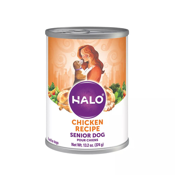 HALO® Senior Dog Food - Natural, Holistic Chicken Recipe