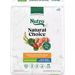 Nutro Natural Choice™ Large Breed Healthy Weight Adult Dry Dog Food - Chicken & Brown Rice
