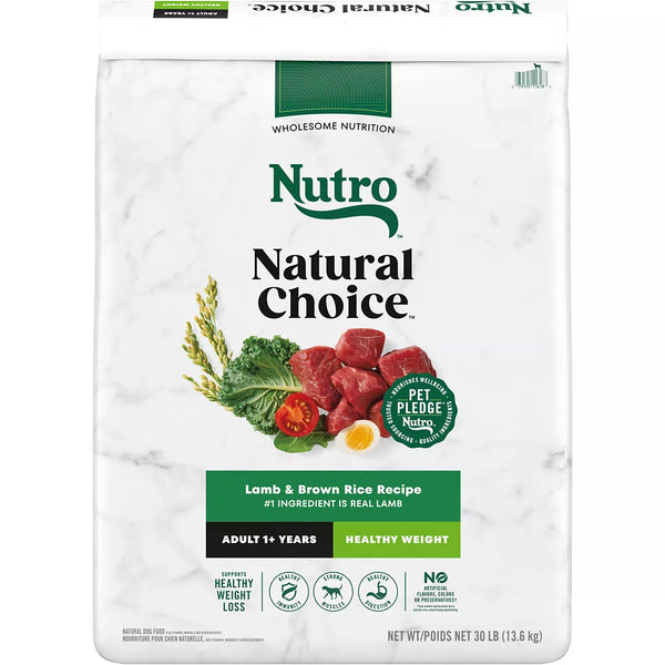 Nutro Natural Choice™ Healthy Weight Adult Dry Dog Food - Lamb & Brown Rice