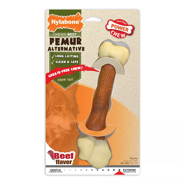 Nylabone® Alternative Femur Chew Dog Toy - Beef Flavor