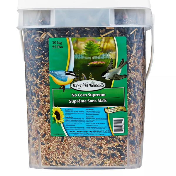 Morning Melodies™ No Corn Supreme Pail Wild Bird Food