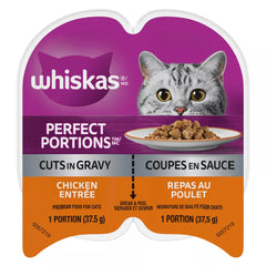 Whiskas Perfect Portions Adult Wet Cat Food Cuts In Gravy Chicken Entrée