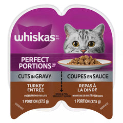 Whiskas Perfect Portions Adult Wet Cat Food Cuts In Turkey Entrée