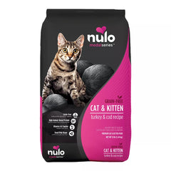 Nulo MedalSeries  All Life stages Dry Cat Food - Grain Free, Turkey & Cod