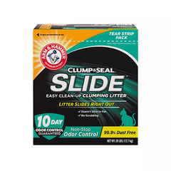 Arm & Hammer™ Clump & Seal Slide Clumping Clay Cat Litter - Low Dust