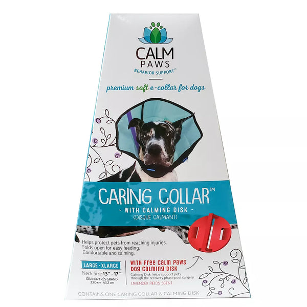 Calm Paws Behavior Support™ Caring Dog Collar with Calming Gel Patch
