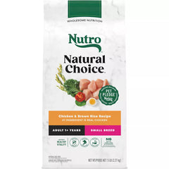 Nutro Natural Choice™ Small Breed Adult Dry Dog Food - Chicken & Brown Rice