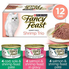Fancy Feast® Shrimp Trio Wet Cat Food Variety Pack