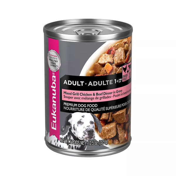 Eukanuba™ Mixed Grill Chicken & Beef Dinner in Gravy Adult Wet Dog Food - 12.5 oz