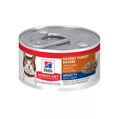 Hill's® Science Diet® Adult 7+ Cat Food - Savory Turkey