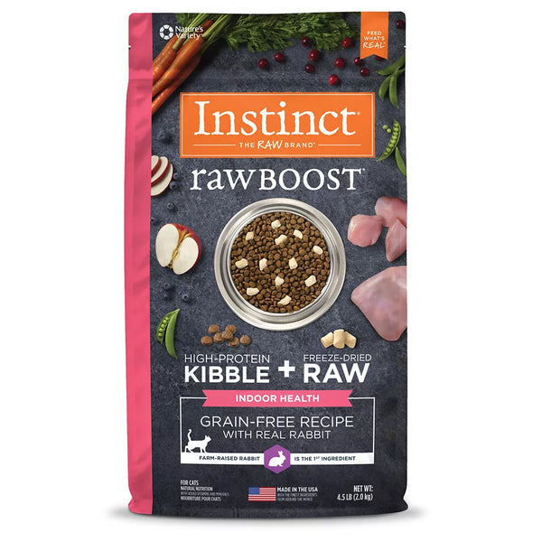 Instinct® Raw Boost Indoor Health All Life Stage Dry Cat Food - Rabbit