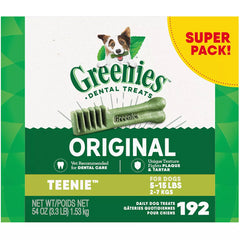 Greenies™ Adult Teenie Dog Dental Treats - Natural, Oral Health, Original