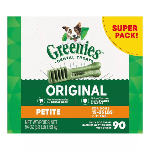 Greenies™ Adult Petite Dog Dental Treats - Natural, Oral Health, Original