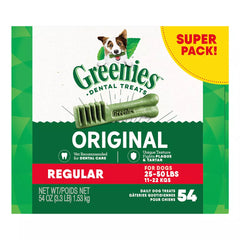 Greenies™ Adult Regular Dog Dental Treats - Natural, Oral Health, Original