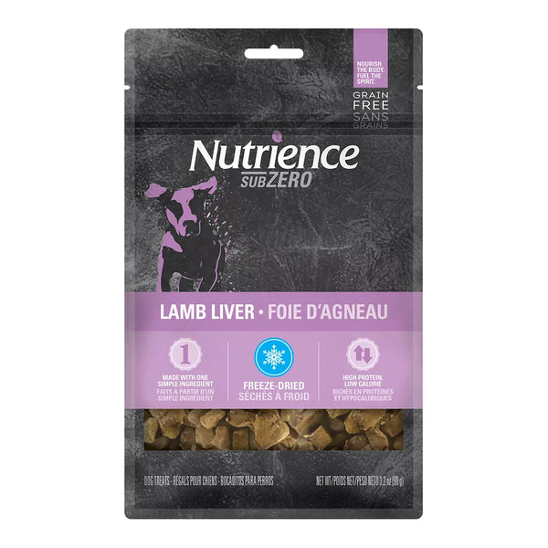 Nutrience® SubZero Dog Treat - Grain Free, Freeze Dried, Lamb Liver