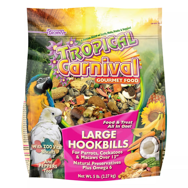 Brown's® Tropical Carnival® Hookbill Bird Food