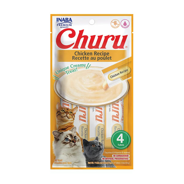 Inaba Churu Creamy Puree Lickable Cat Treat - 2 Oz