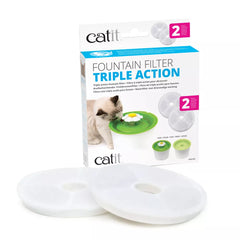Catit® Flower Cat Triple Action Drinking Fountain Filters - 2 Pack