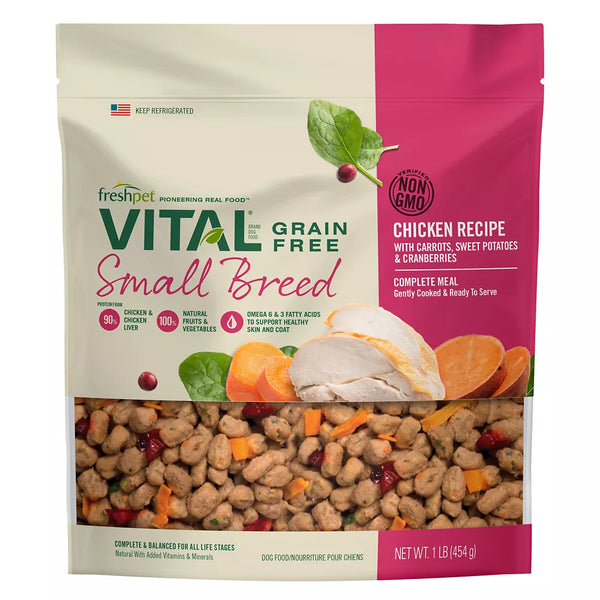 Freshpet® Vital™ Grain Free Complete Meals Small Breed All Life Stage Dog Food