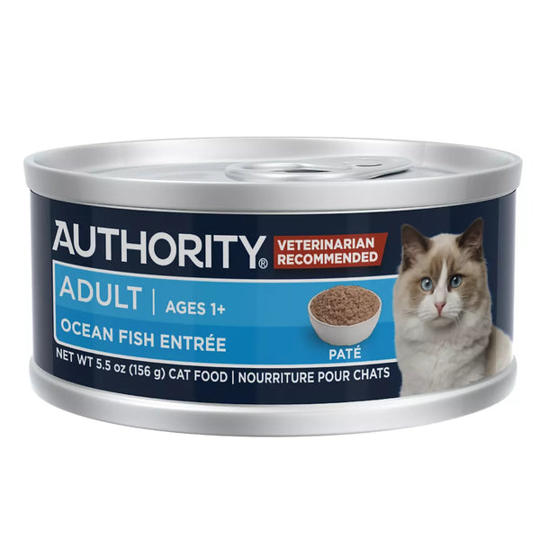 Authority® Everyday Health Adult Cat Wet Food - 5.5 Oz, Pate, With-Grain