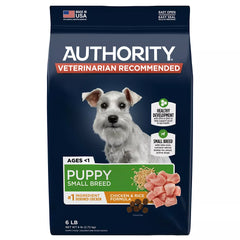 Authority® Everyday Health Small Breed Puppy Dry Dog Food - Chicken & Rice, 6 lb