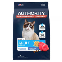 Authority® Everyday Health Indoor Cat Dry Food - Tuna & Rice, With-Grain