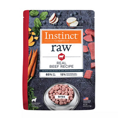 Instinct® Raw Bites Adult Frozen Dog Food - Raw, Grain Free, Beef