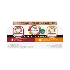 NUTRO ULTRA™ Bistro Mix Adult Wet Dog Food - Filets in Gravy , 12 Count