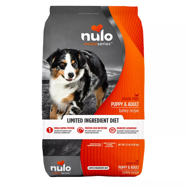 Nulo MedalSeries  All Life Stages Dry Dog Food - Turkey